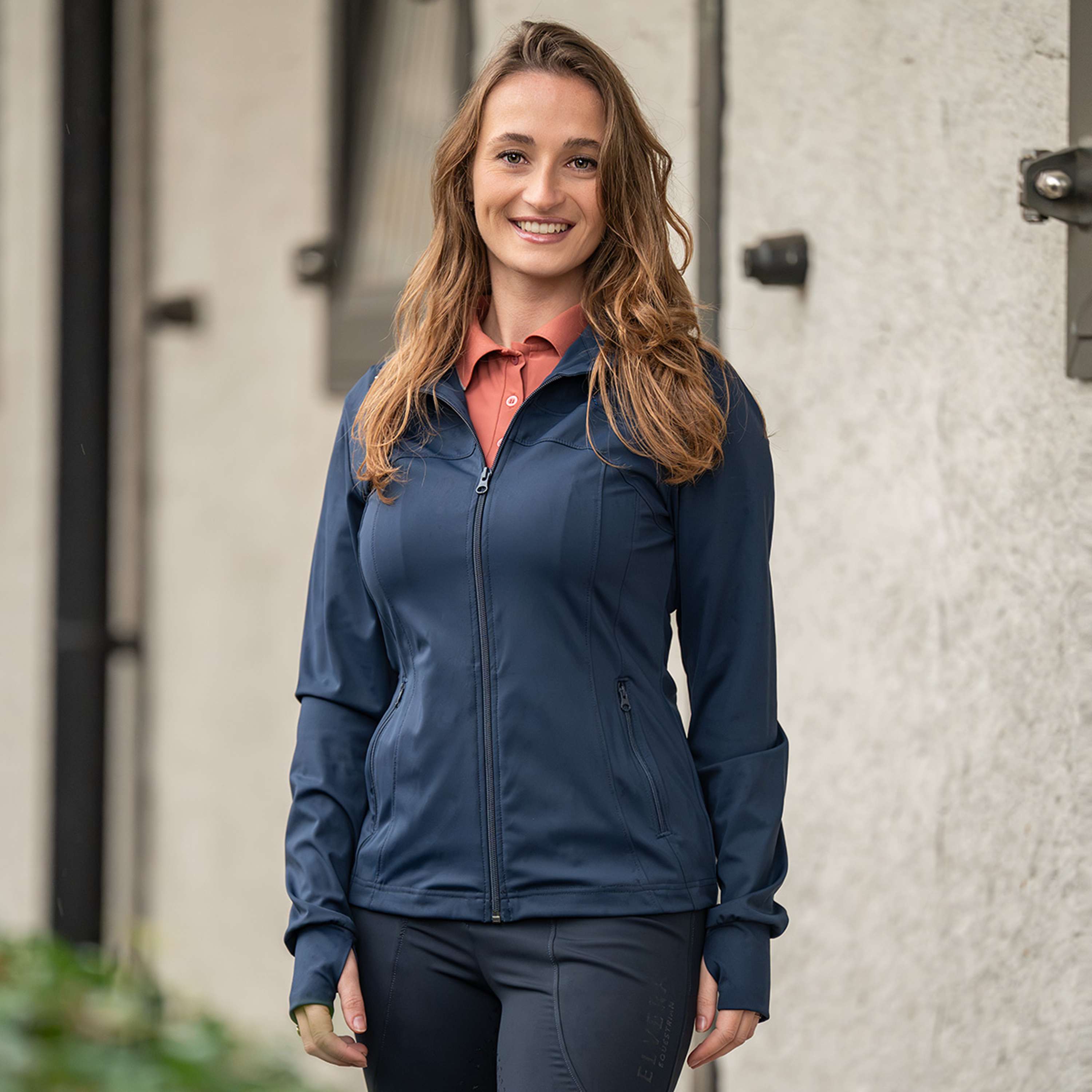 Elvera Equestrian Training Vest EEDemi Navy
