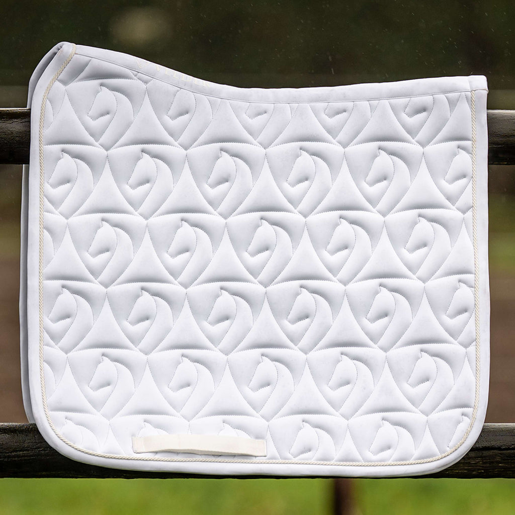 Velder Horsewear Saddlepad Unibeau Dressage White