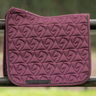 Velder Horsewear Saddlepad Unibeau Dressage Burgundy