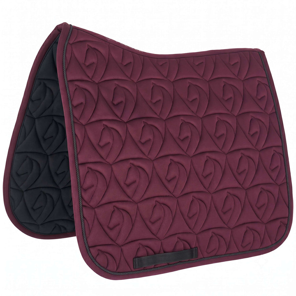 Velder Horsewear Saddlepad Unibeau Dressage Burgundy