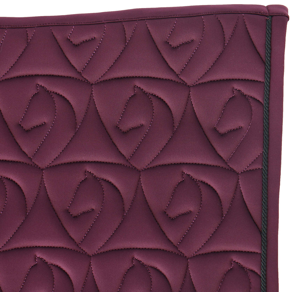 Velder Horsewear Saddlepad Unibeau Dressage Burgundy