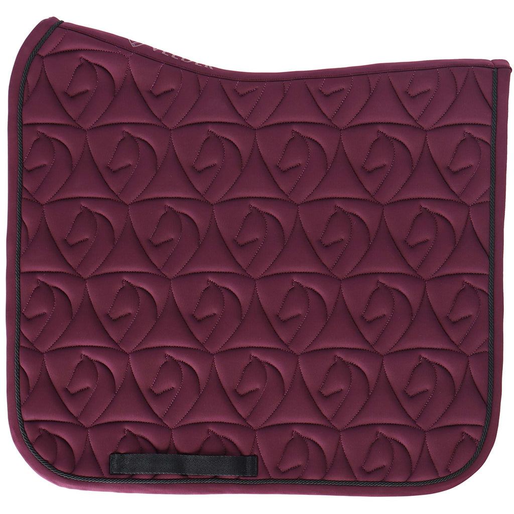 Velder Horsewear Saddlepad Unibeau Dressage Burgundy