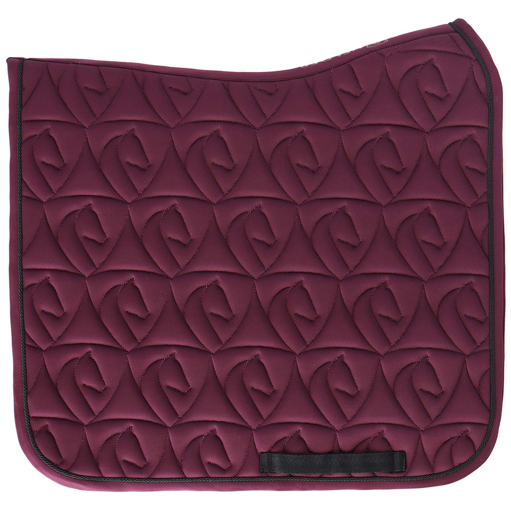 Velder Horsewear Saddlepad Unibeau Dressage Burgundy