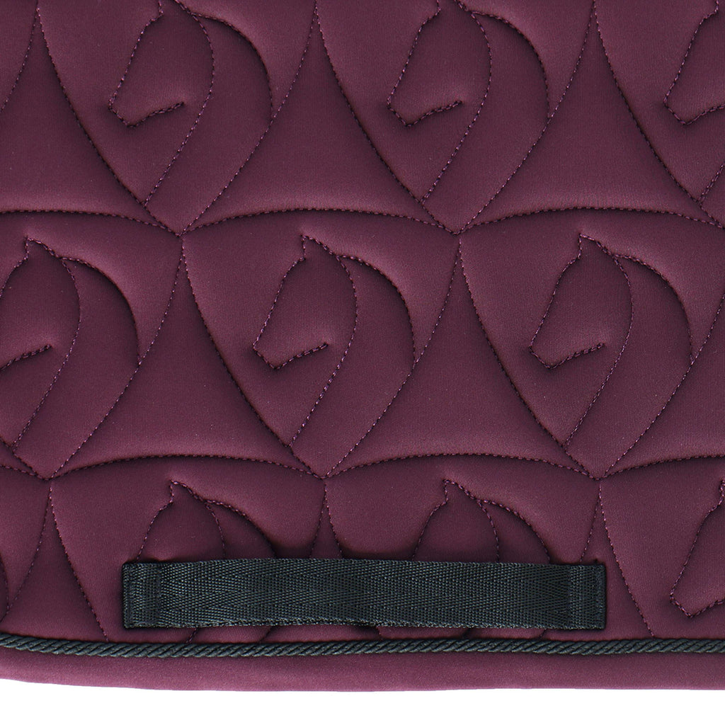 Velder Horsewear Saddlepad Unibeau Dressage Burgundy