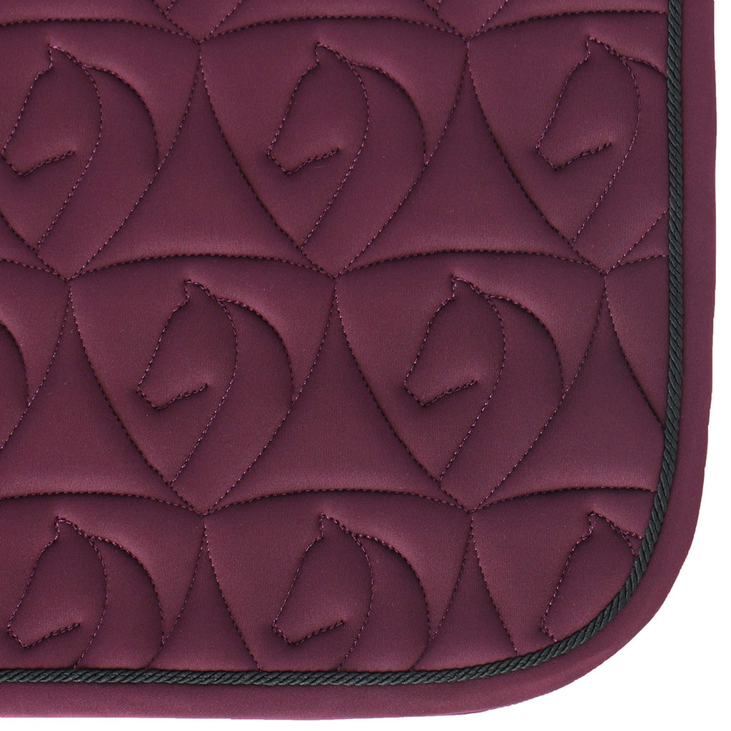 Velder Horsewear Saddlepad Unibeau Dressage Burgundy