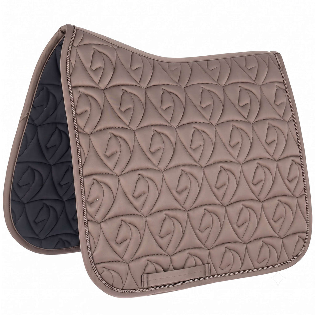 Velder Horsewear Saddlepad Unibeau Dressage Taupe