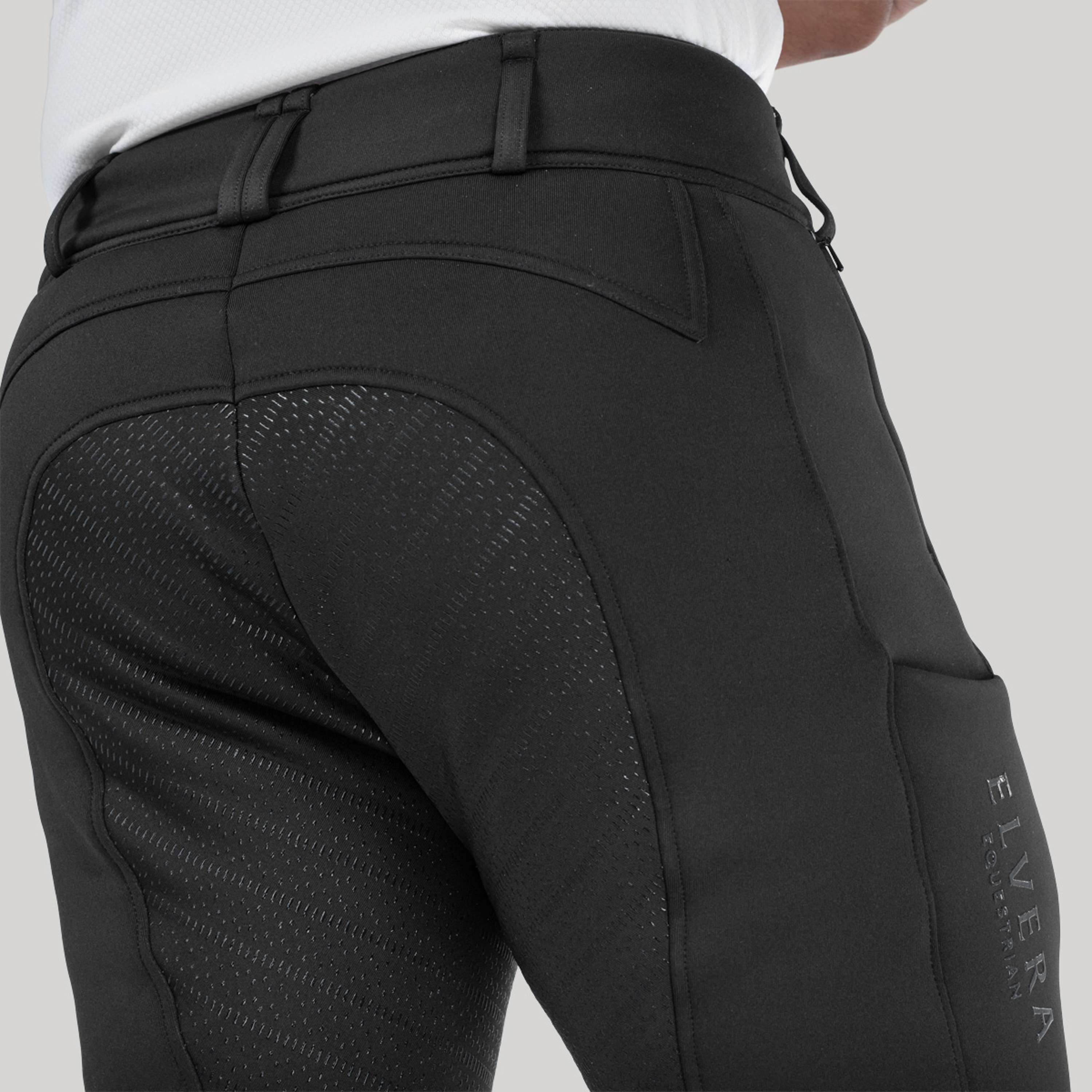 Elvera Equestrian Breeches Teddy Winter Pro Men Black