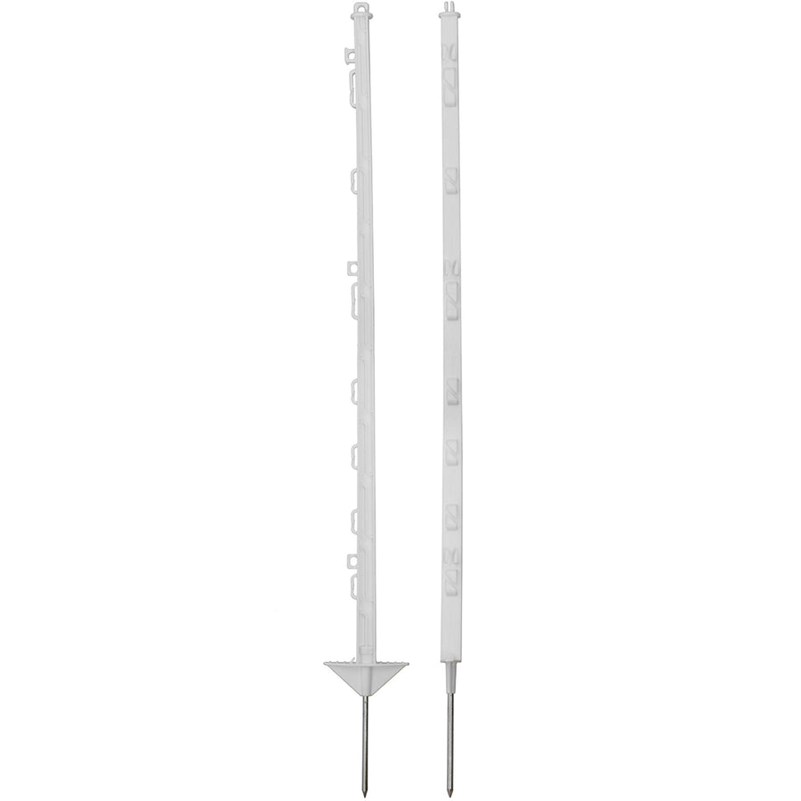 Agradi Power Classic Plastic Post Double 105cm 20 Pieces White