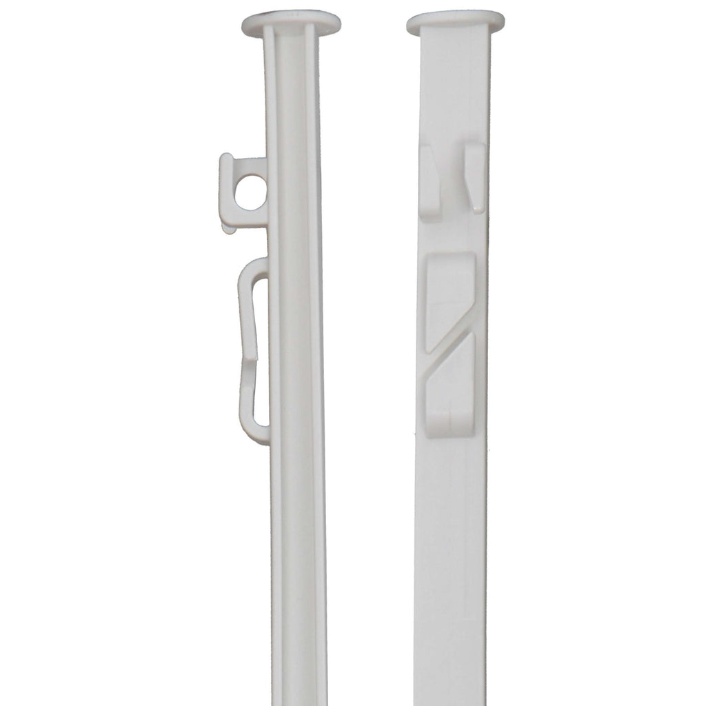Agradi Power Classic Plastic Post Double 150cm 20 Pieces White