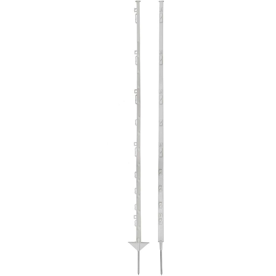 Agradi Power Classic Plastic Post Double 150cm 20 Pieces White