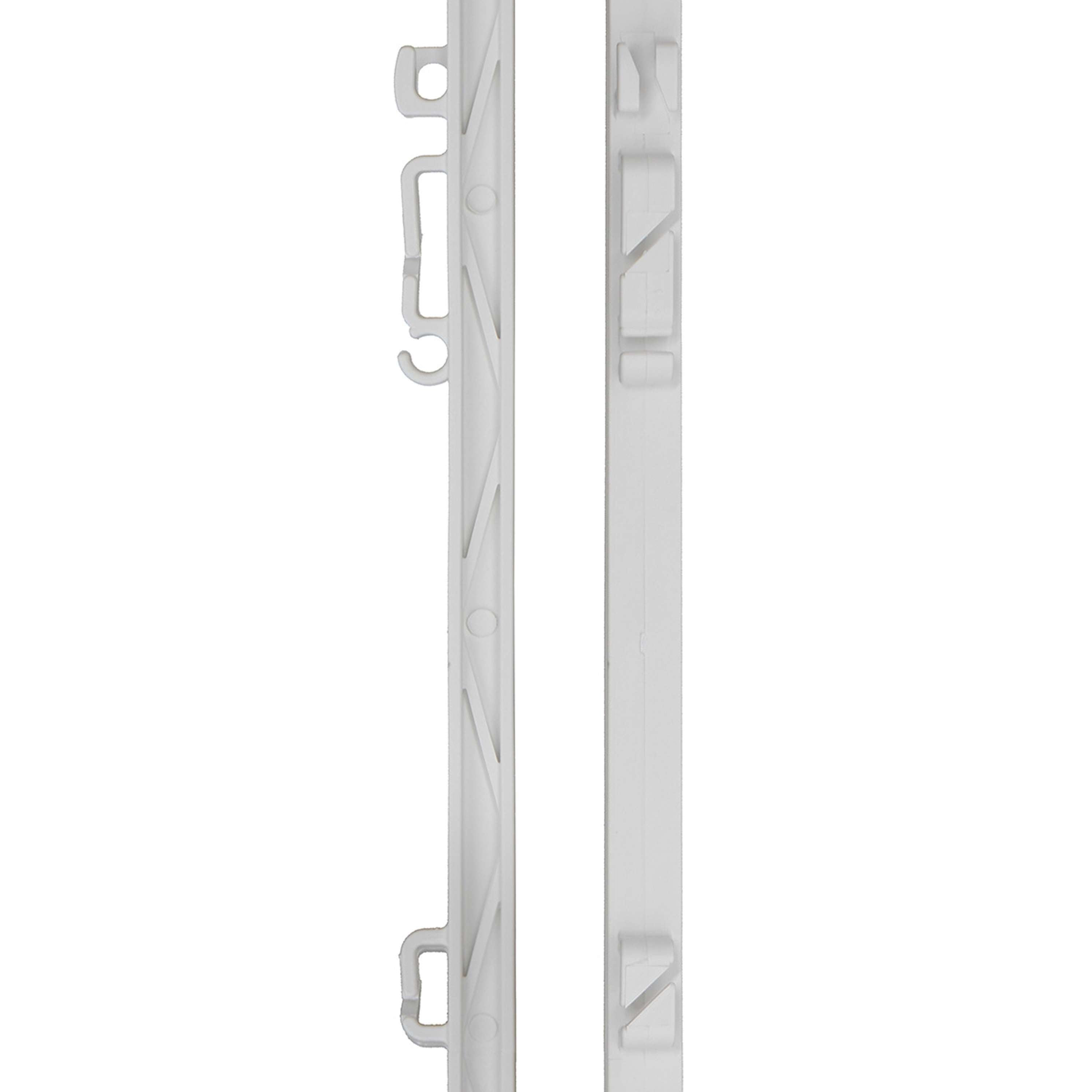Agradi Power Plastic Post with Stirrup 115cm 20 Pieces White