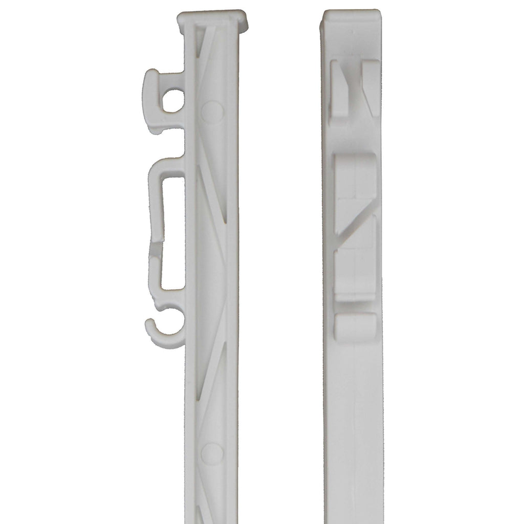 Agradi Power Plastic Post with Stirrup 115cm 20 Pieces White
