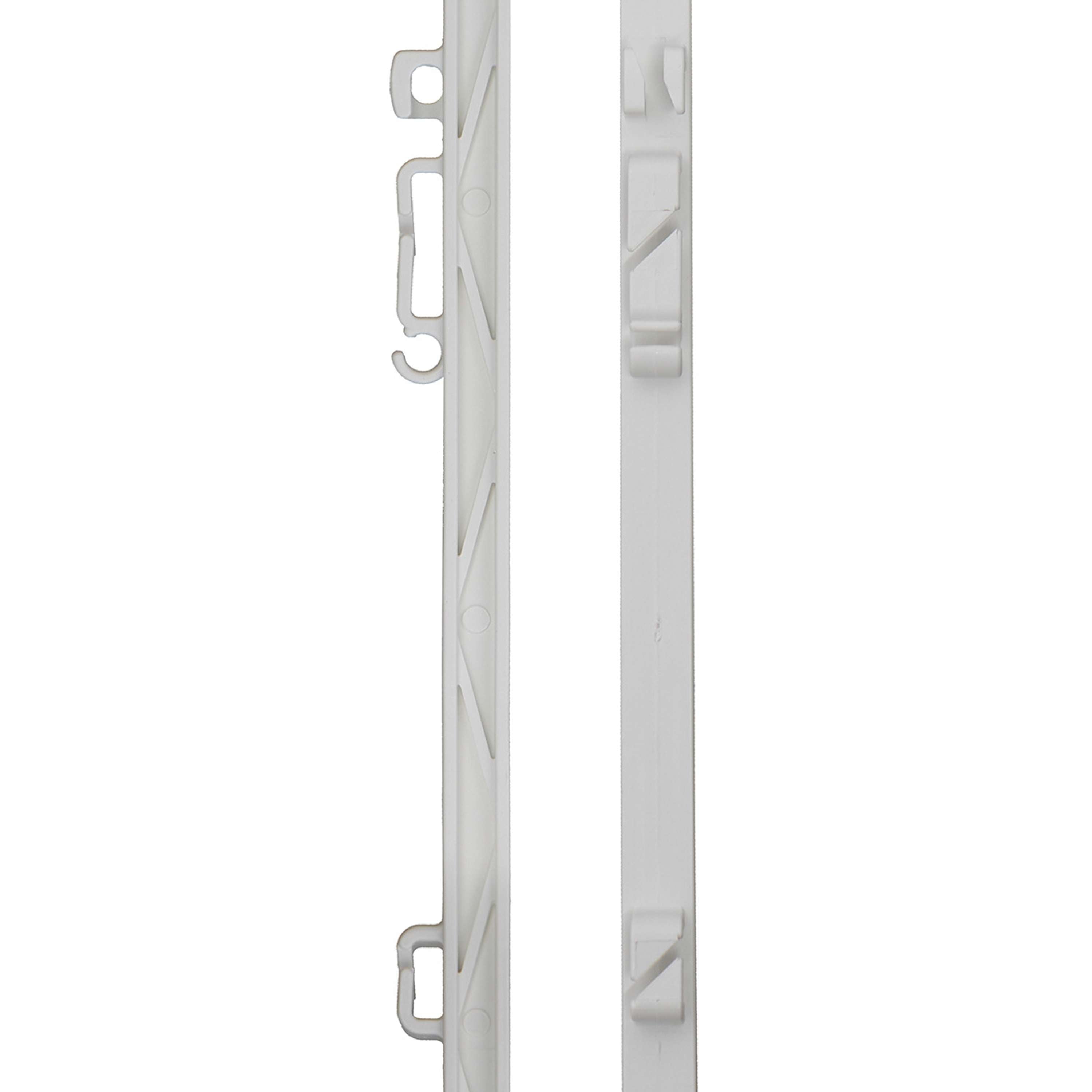 Agradi Power Plastic Post with Stirrup 155cm 20 Pieces White