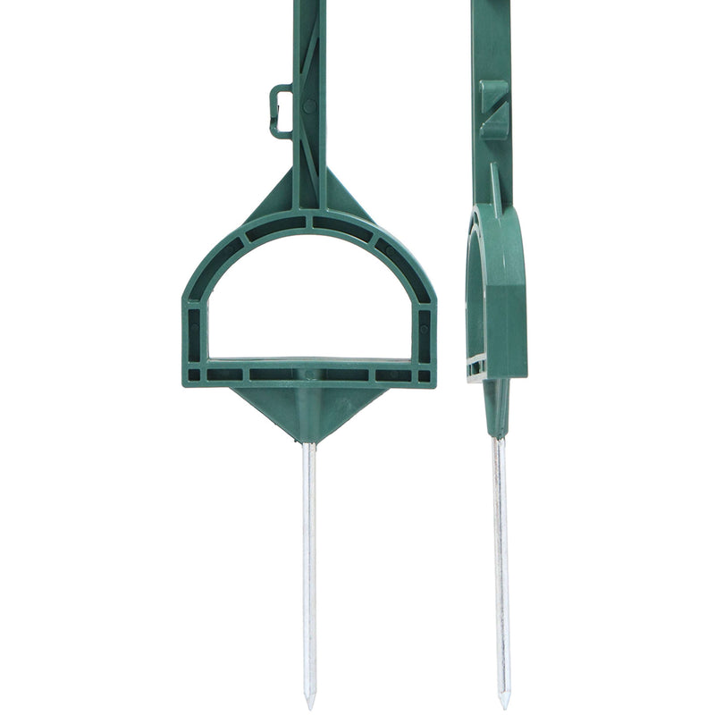 Agradi Power Plastic Post with Stirrup 155cm 20 Pieces Green