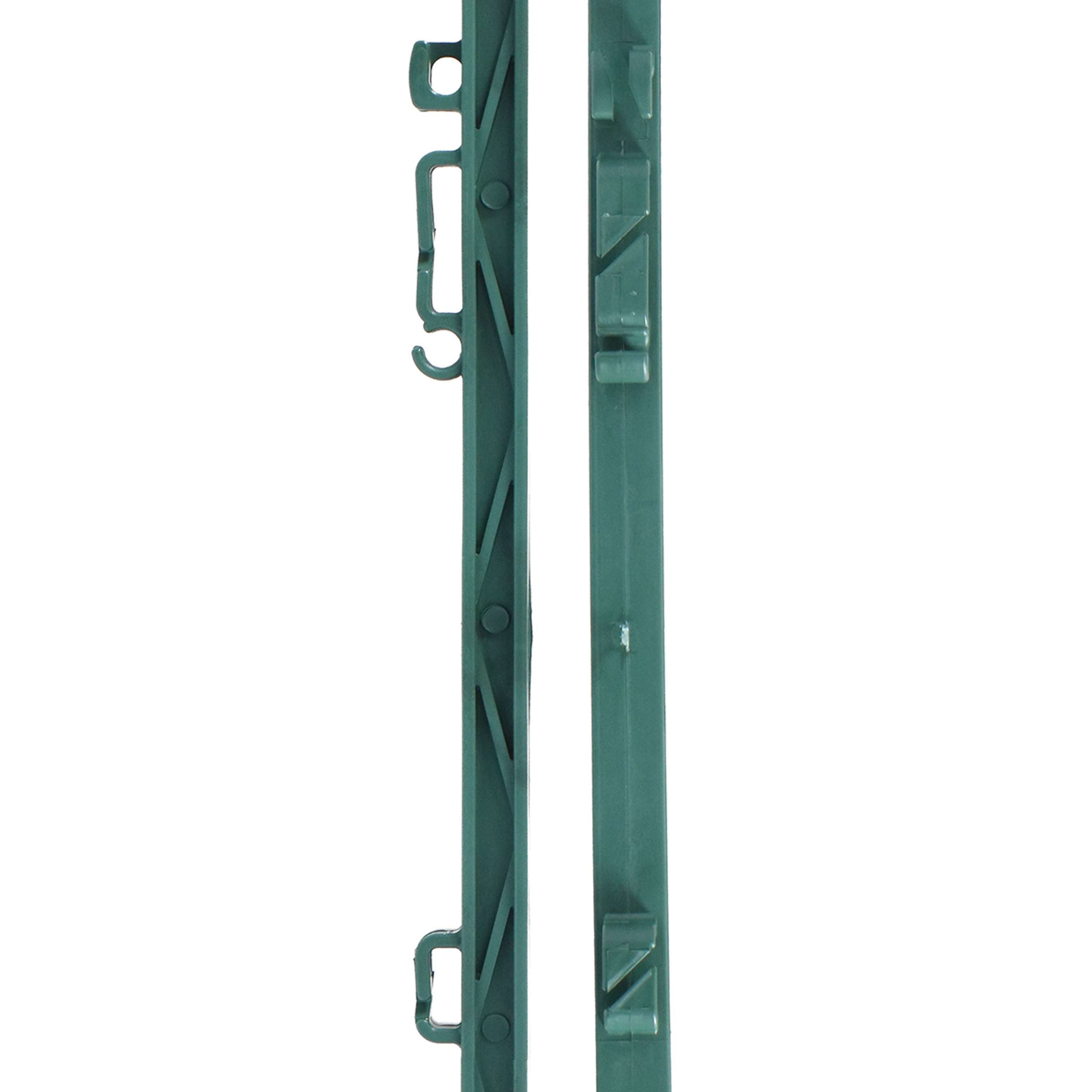 Agradi Power Plastic Post with Stirrup 155cm 20 Pieces Green