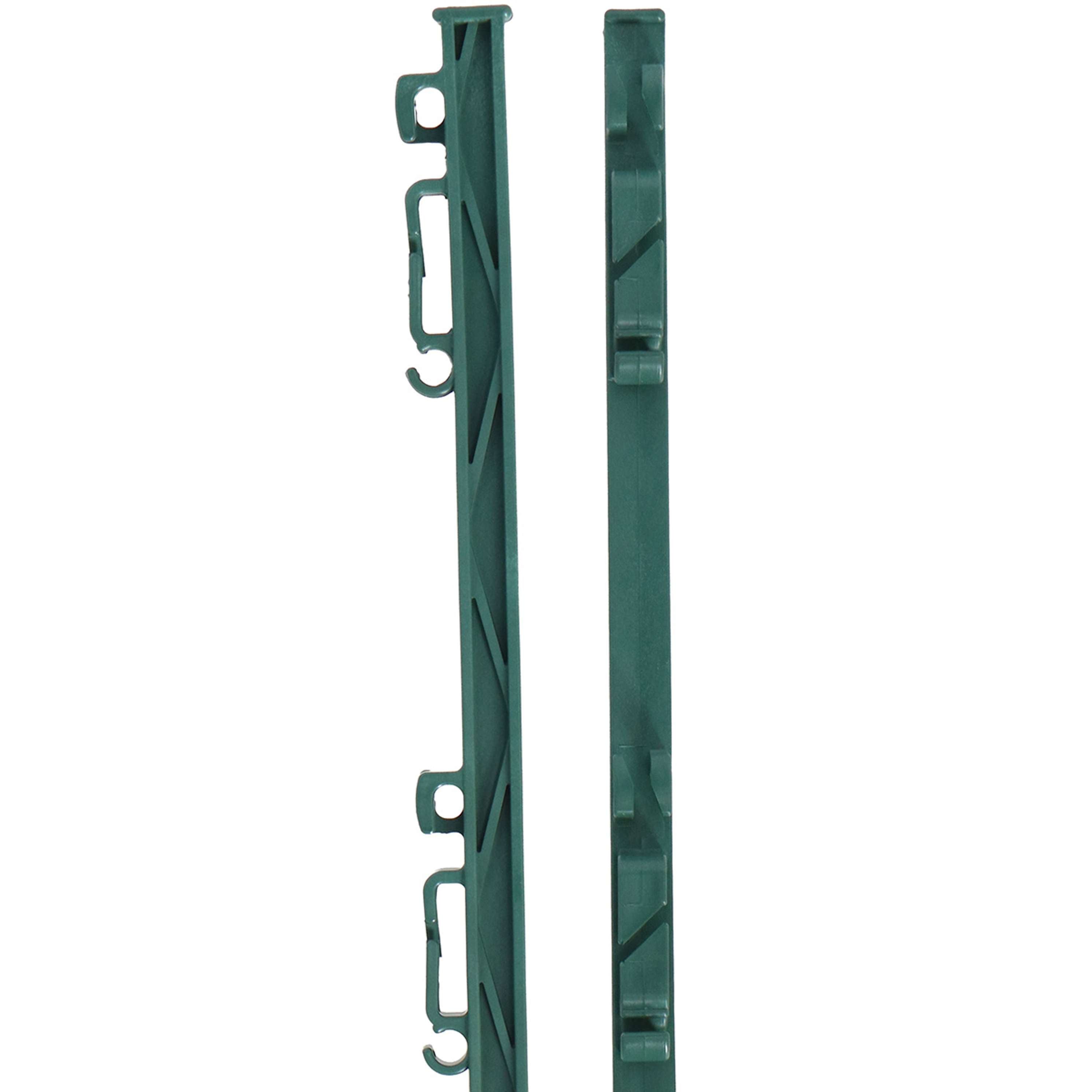 Agradi Power Plastic Post with Stirrup 155cm 20 Pieces Green