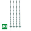 Agradi Power Classic Plastic Post Double 125cm 20 Pieces Green