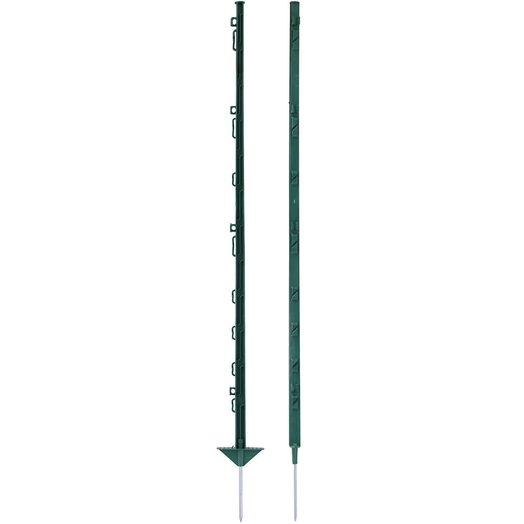 Agradi Power Classic Plastic Post Double 125cm 20 Pieces Green
