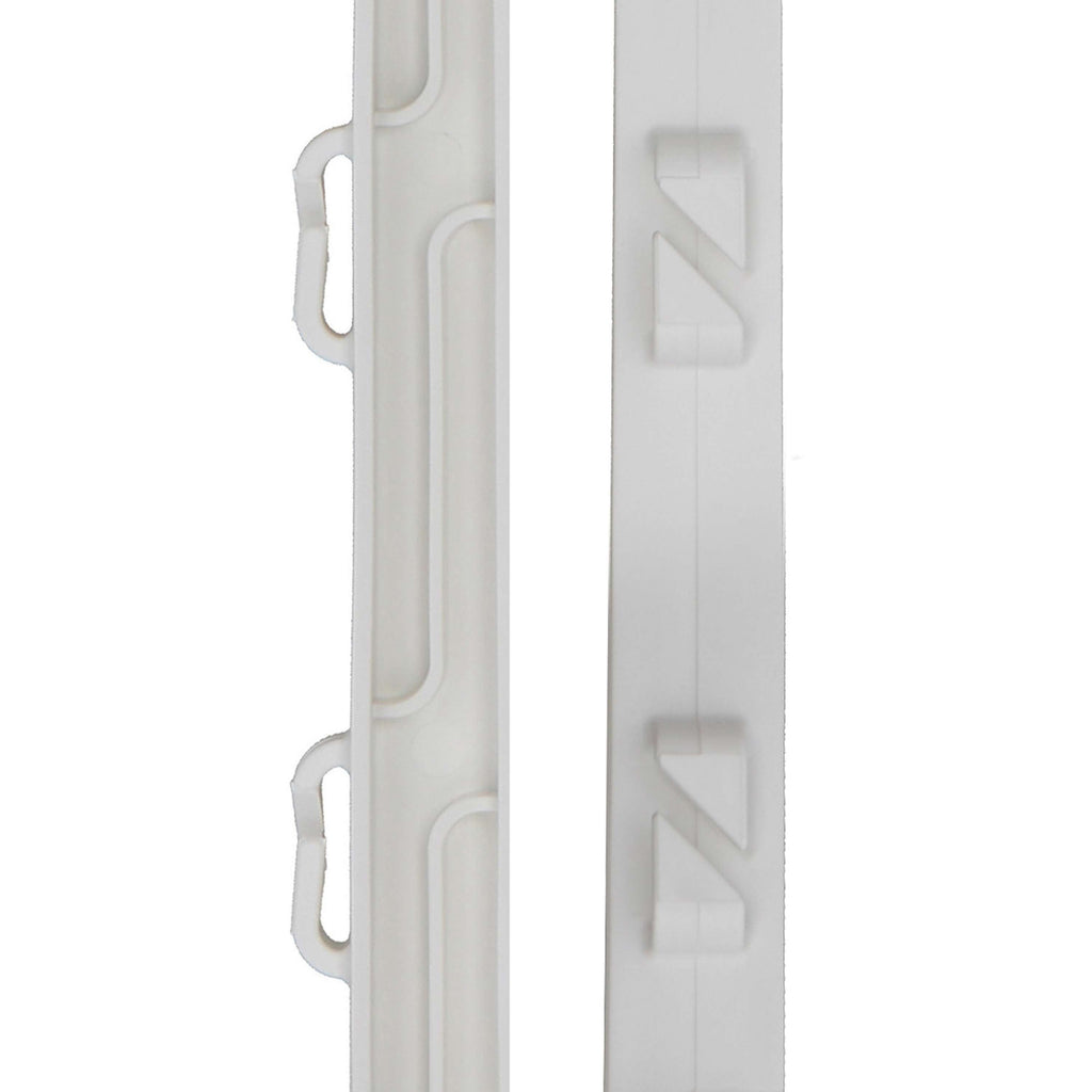 Agradi Power Classic Plastic Post Double 75cm 20 Pieces White