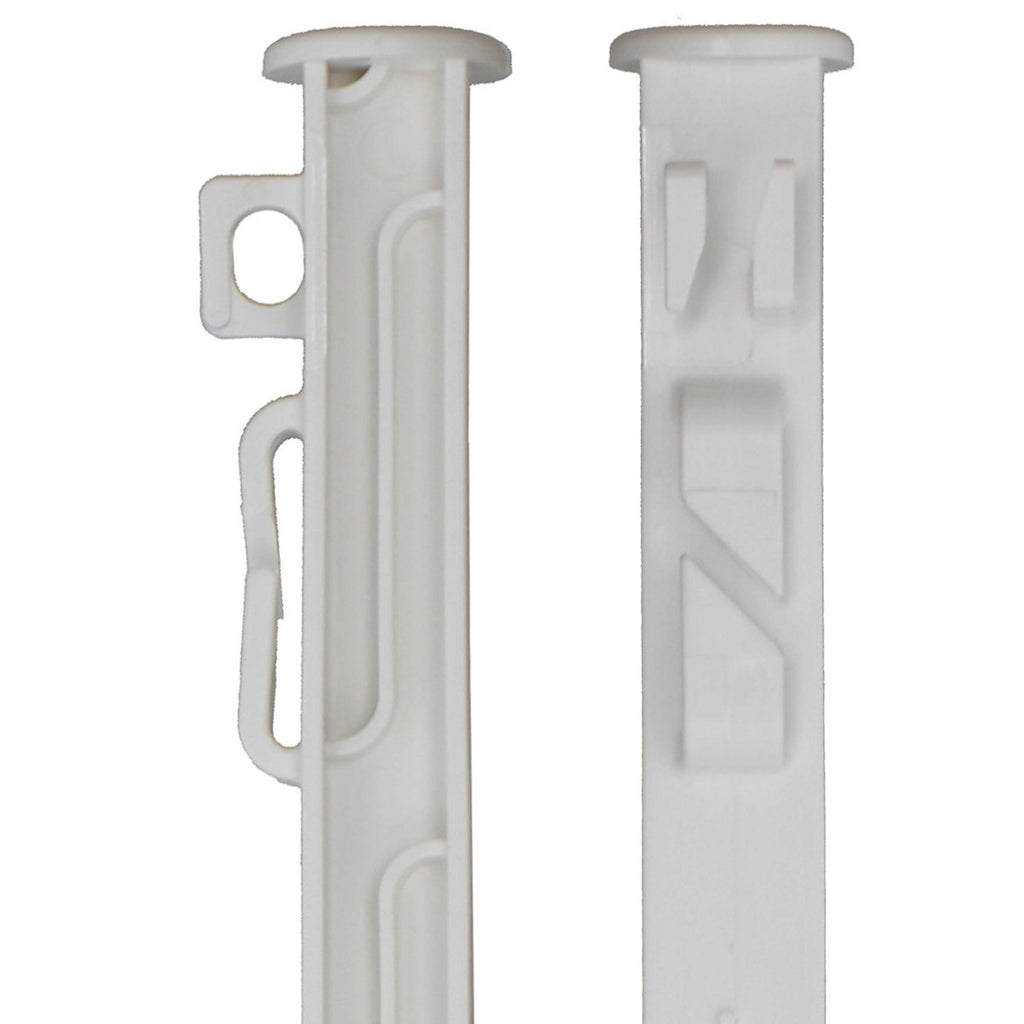 Agradi Power Classic Plastic Post Double 75cm 20 Pieces White