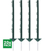 Agradi Power Classic Plastic Post Double 75cm 20 Pieces Green