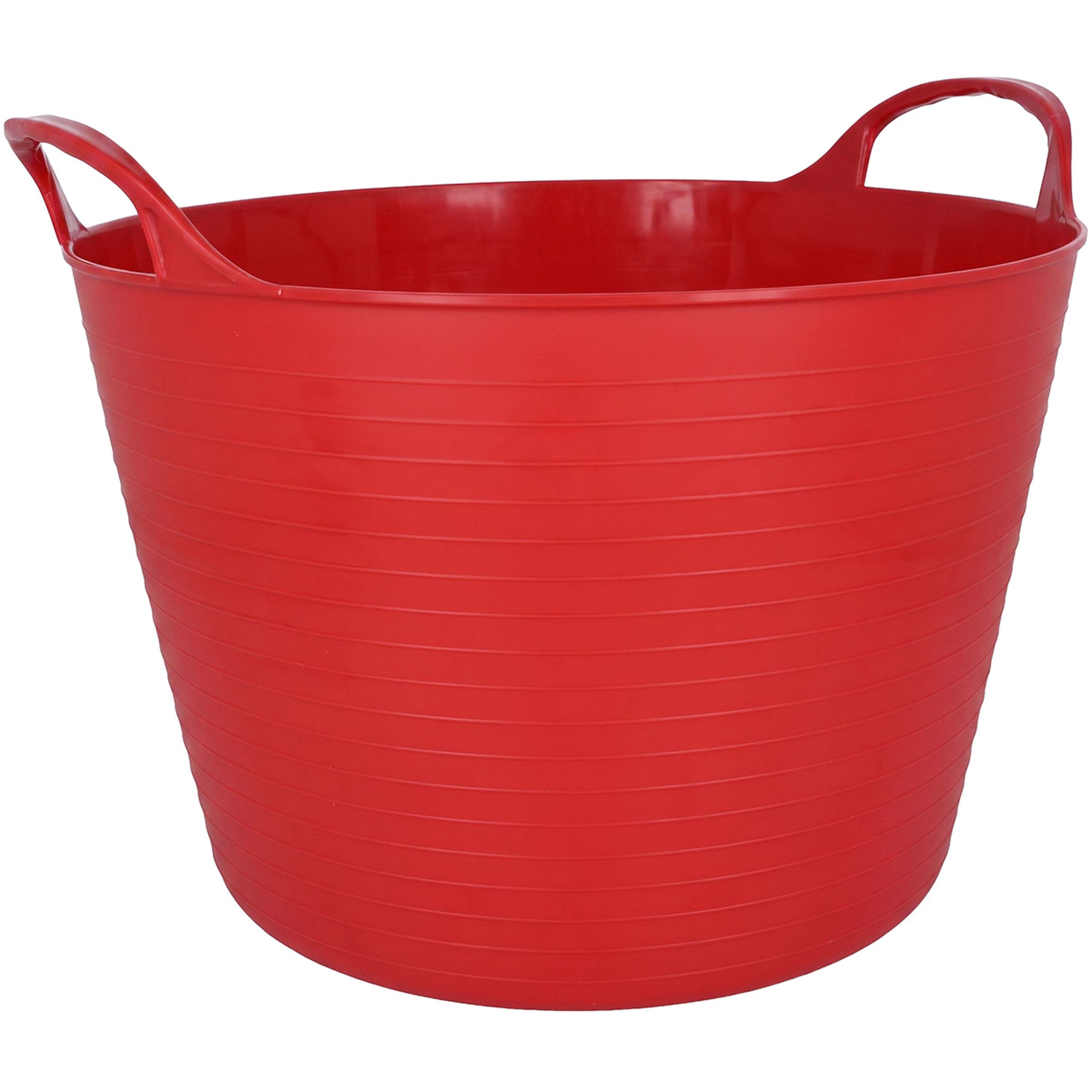 Agradi Horse Flexible Bucket Red
