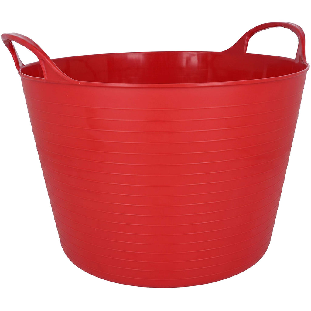 Agradi Horse Flexible Bucket Red
