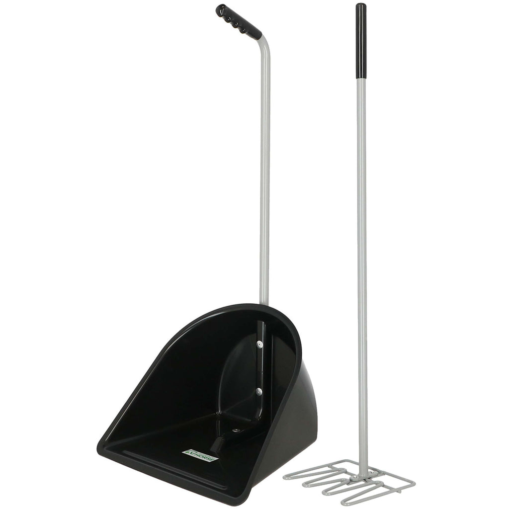 Agradi Horse Poop Scoop Complete Black