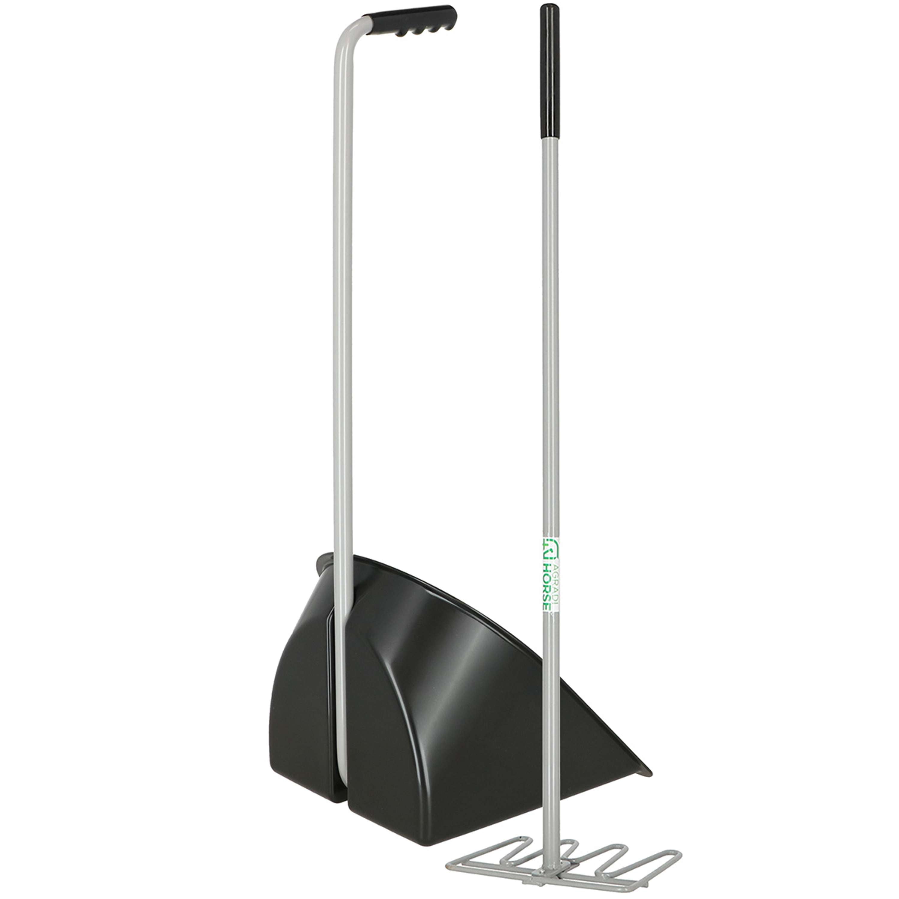 Agradi Horse Poop Scoop Complete Black