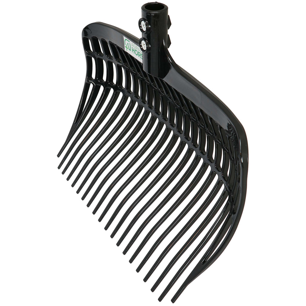 Agradi Horse Manure Fork 20T Black