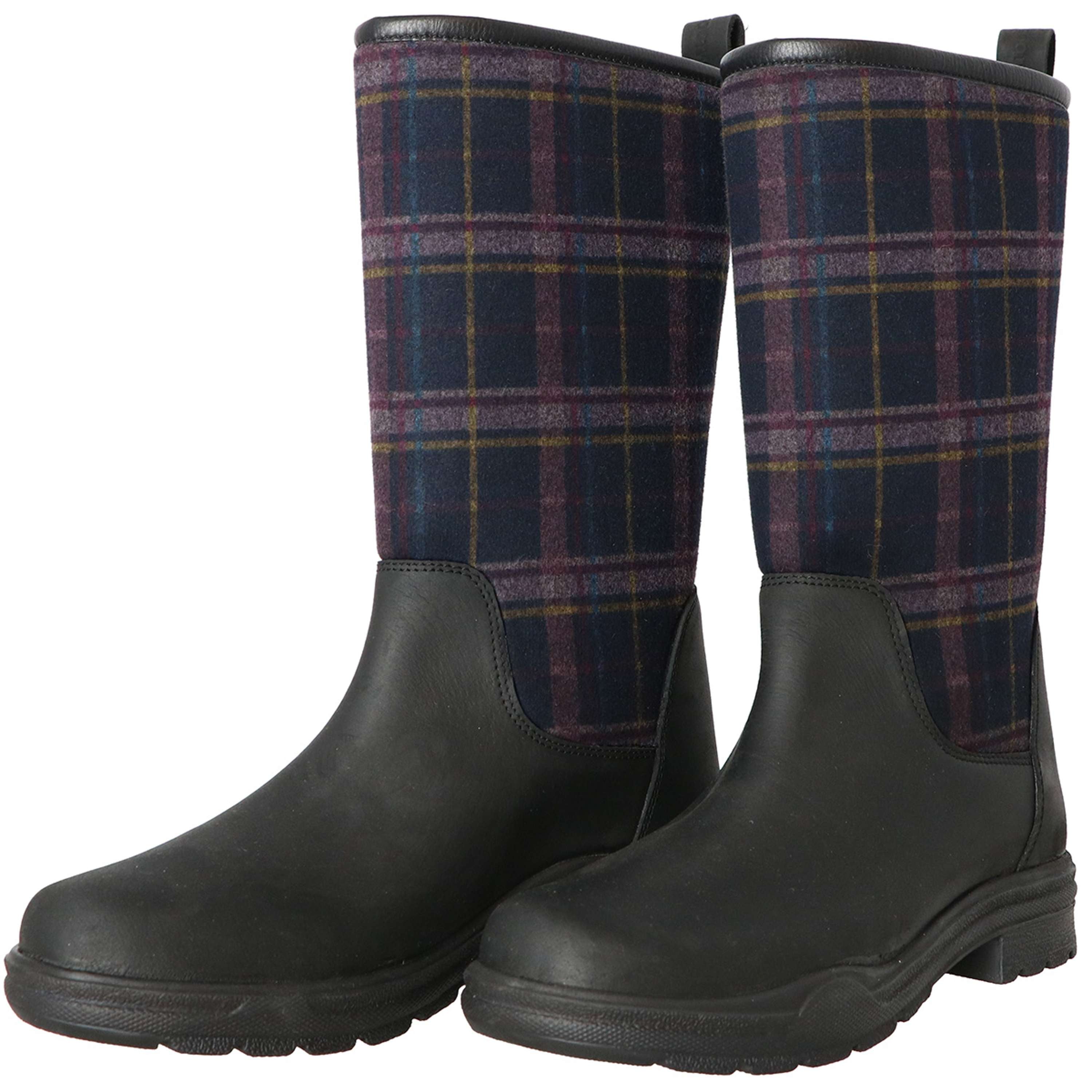 Velder Footwear Outdoor Boots Misty Black