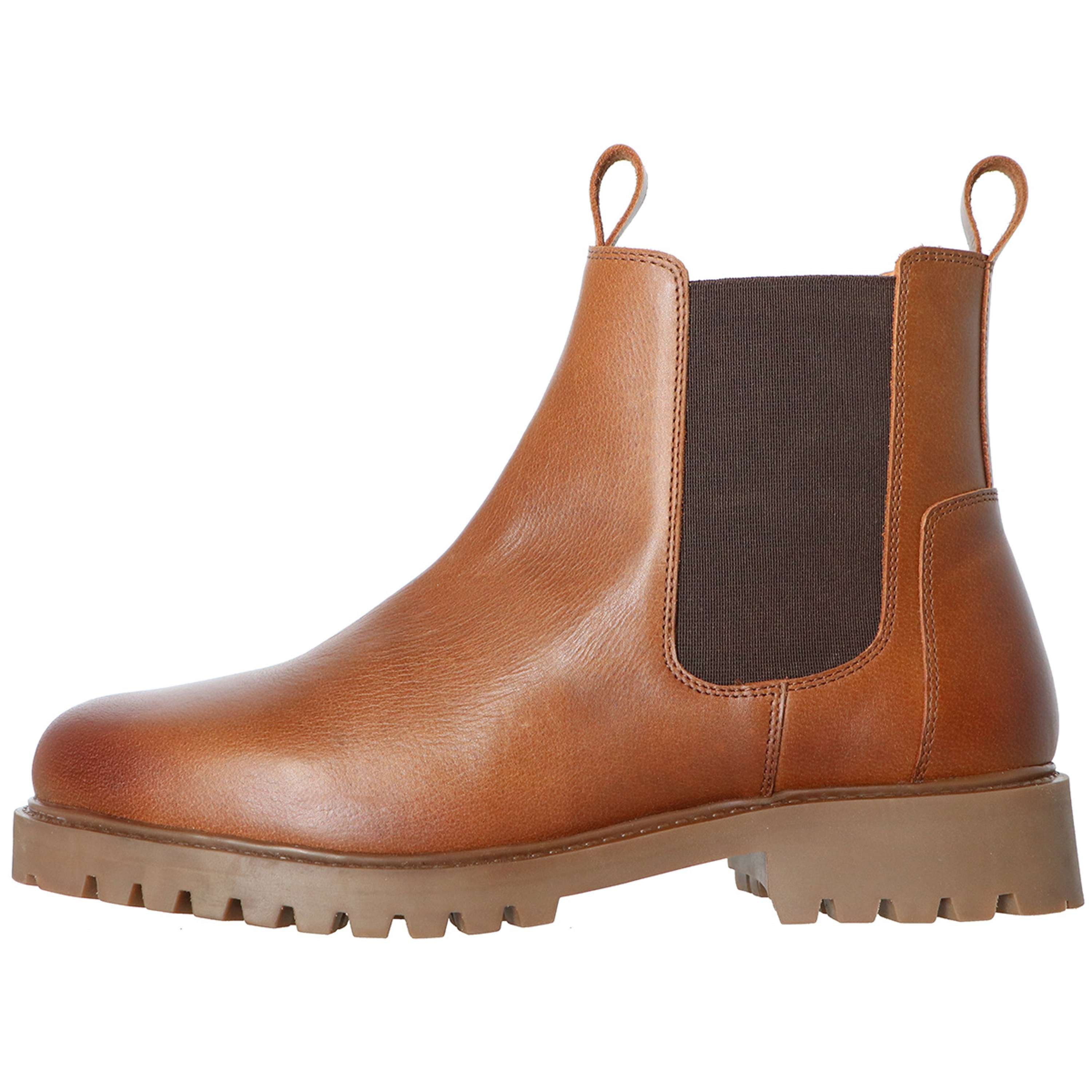 Velder Footwear Stable Boots Fernley Caramel