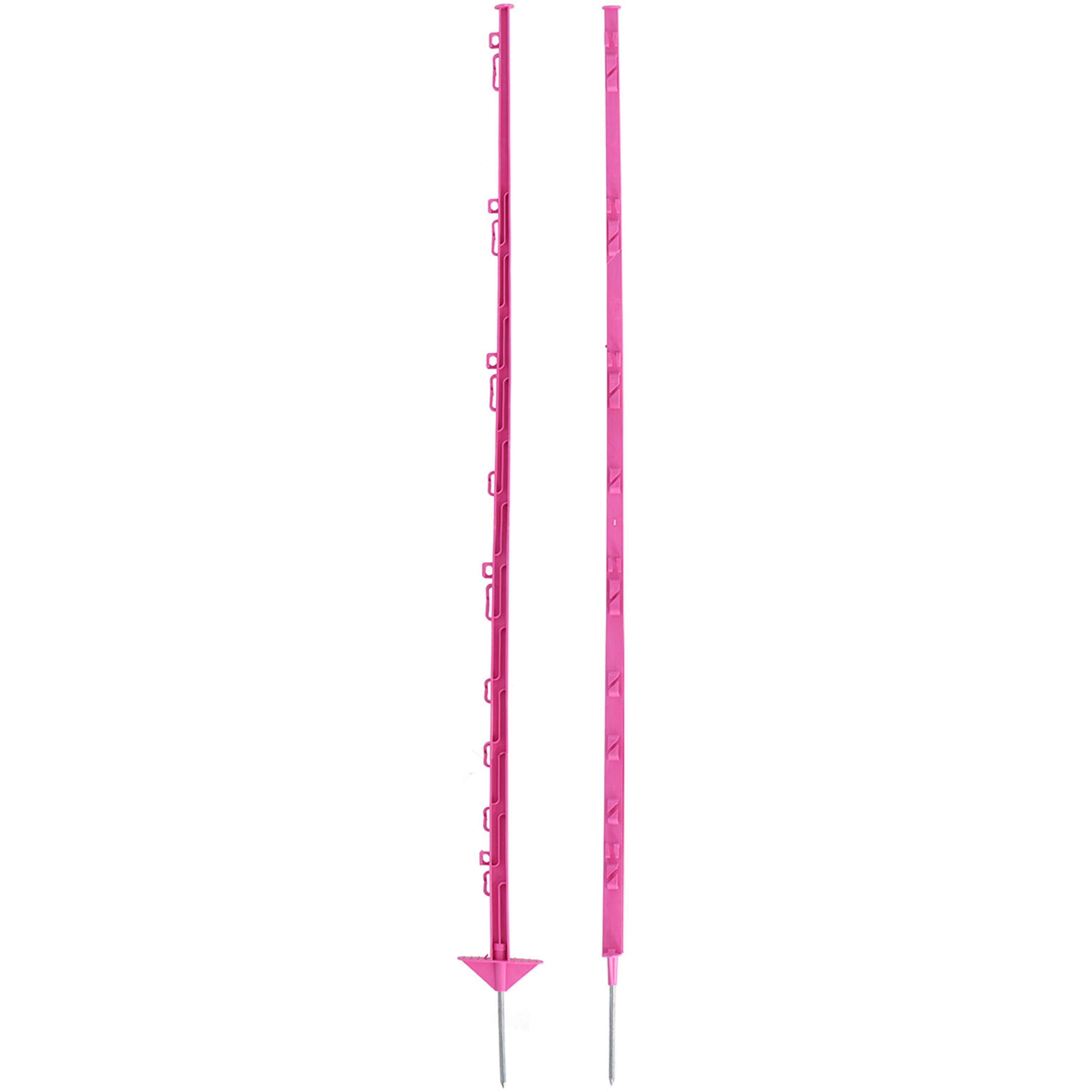 Agradi Power Classic Plastic Post Double 150cm 20 Pieces Pink