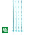 Agradi Power Classic Plastic Post Double 150cm 20 Pieces Aqua