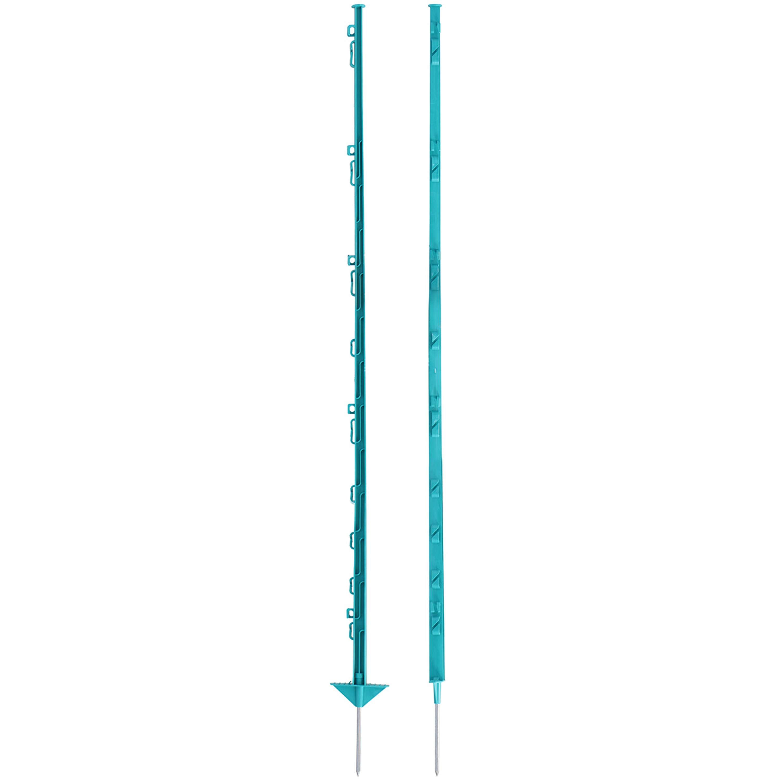 Agradi Power Classic Plastic Post Double 150cm 20 Pieces Aqua