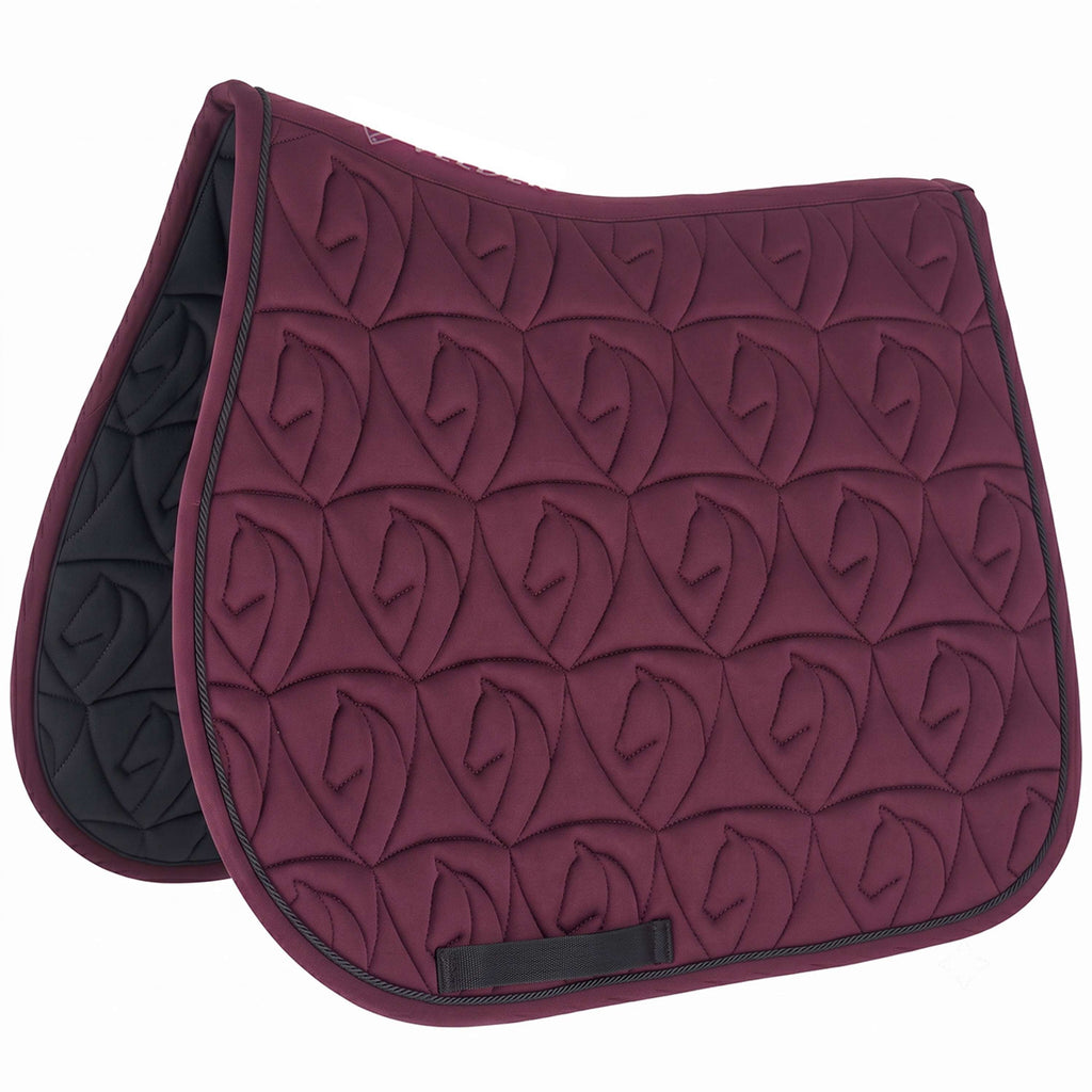 Velder Horsewear Saddlepad Unibeau Jumping Burgundy