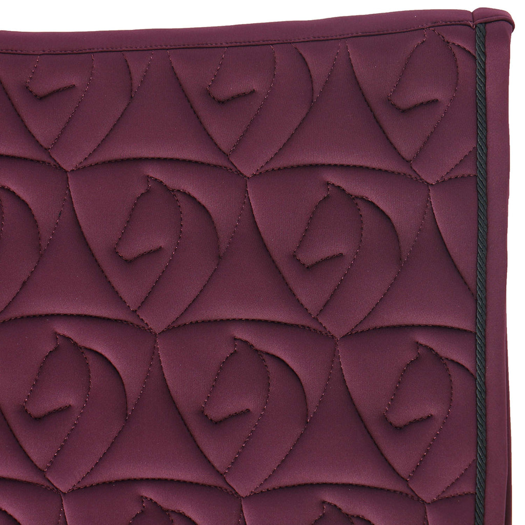 Velder Horsewear Saddlepad Unibeau Jumping Burgundy