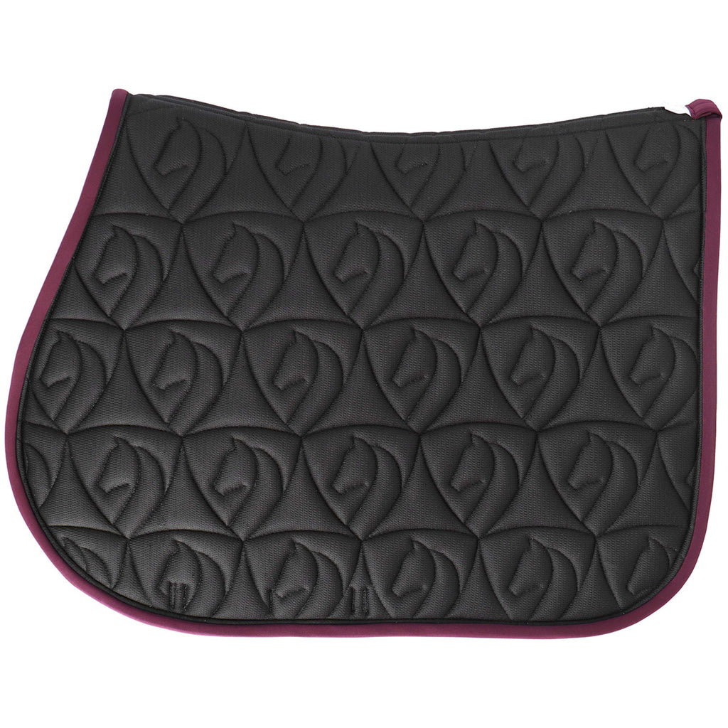 Velder Horsewear Saddlepad Unibeau Jumping Burgundy