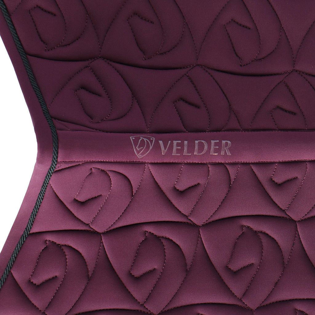 Velder Horsewear Saddlepad Unibeau Jumping Burgundy