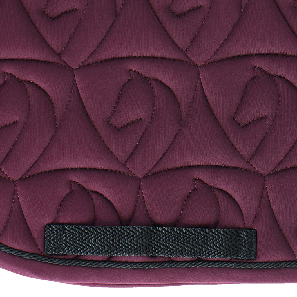 Velder Horsewear Saddlepad Unibeau Jumping Burgundy