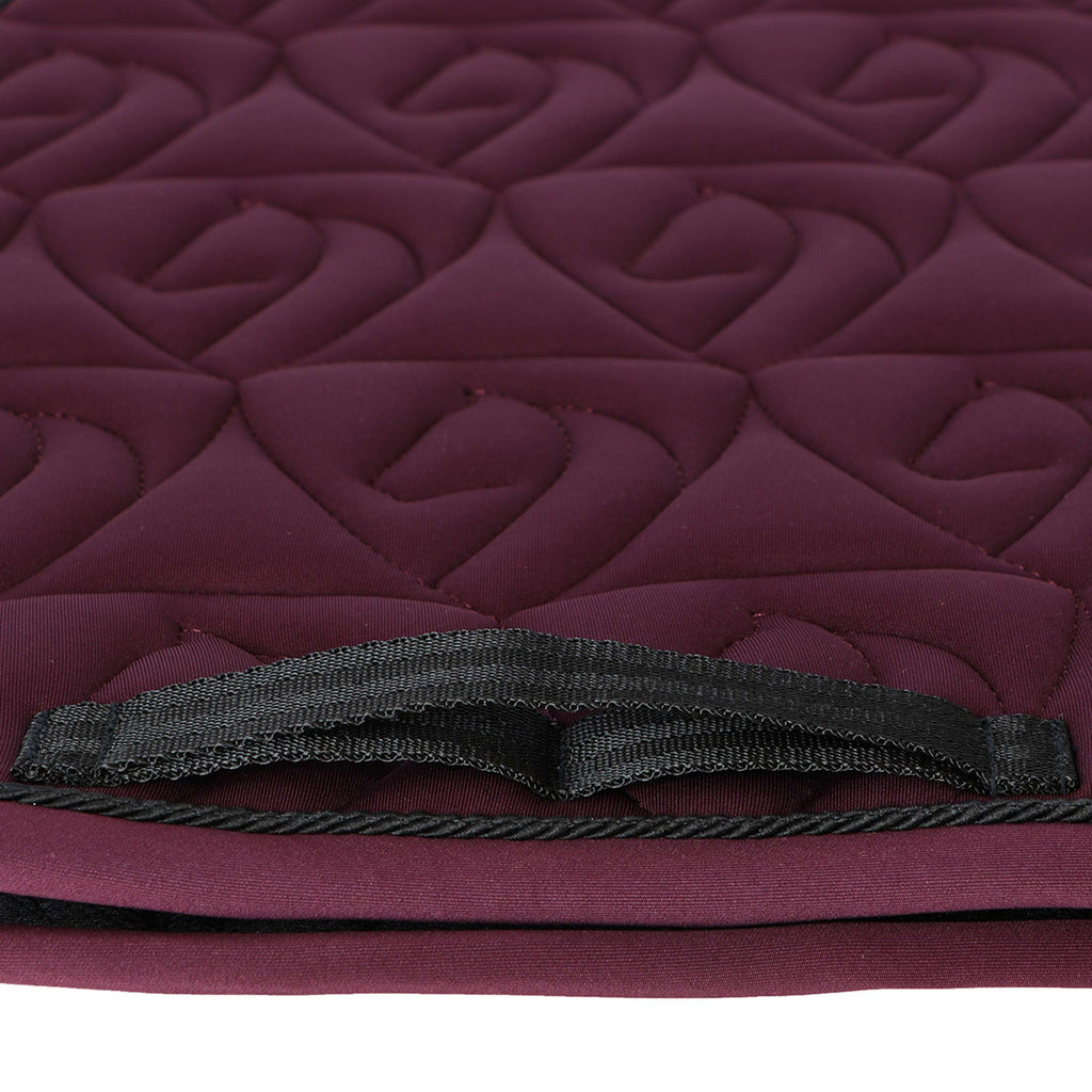 Velder Horsewear Saddlepad Unibeau Jumping Burgundy