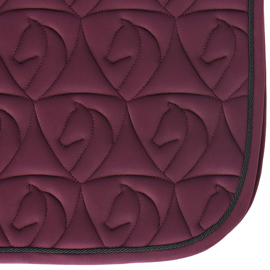 Velder Horsewear Saddlepad Unibeau Jumping Burgundy