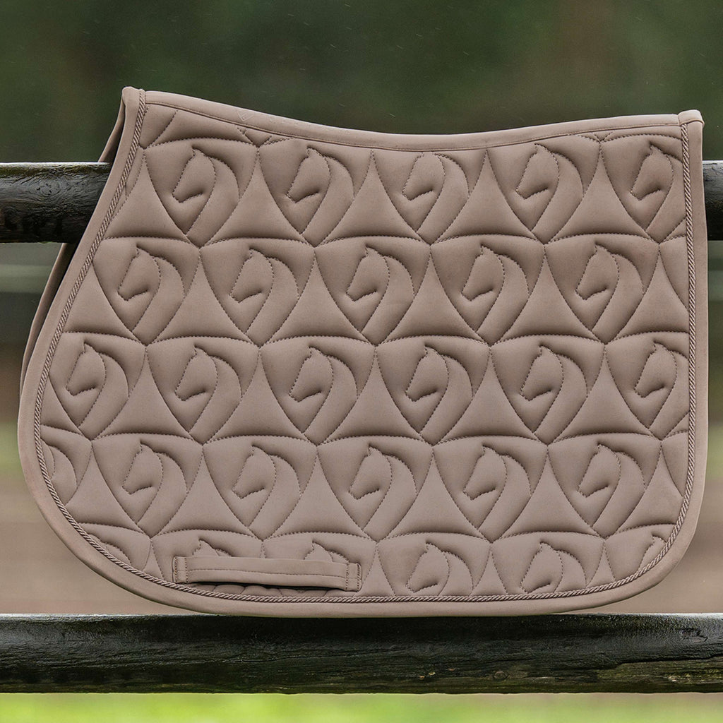 Velder Horsewear Saddlepad Unibeau Jumping Taupe