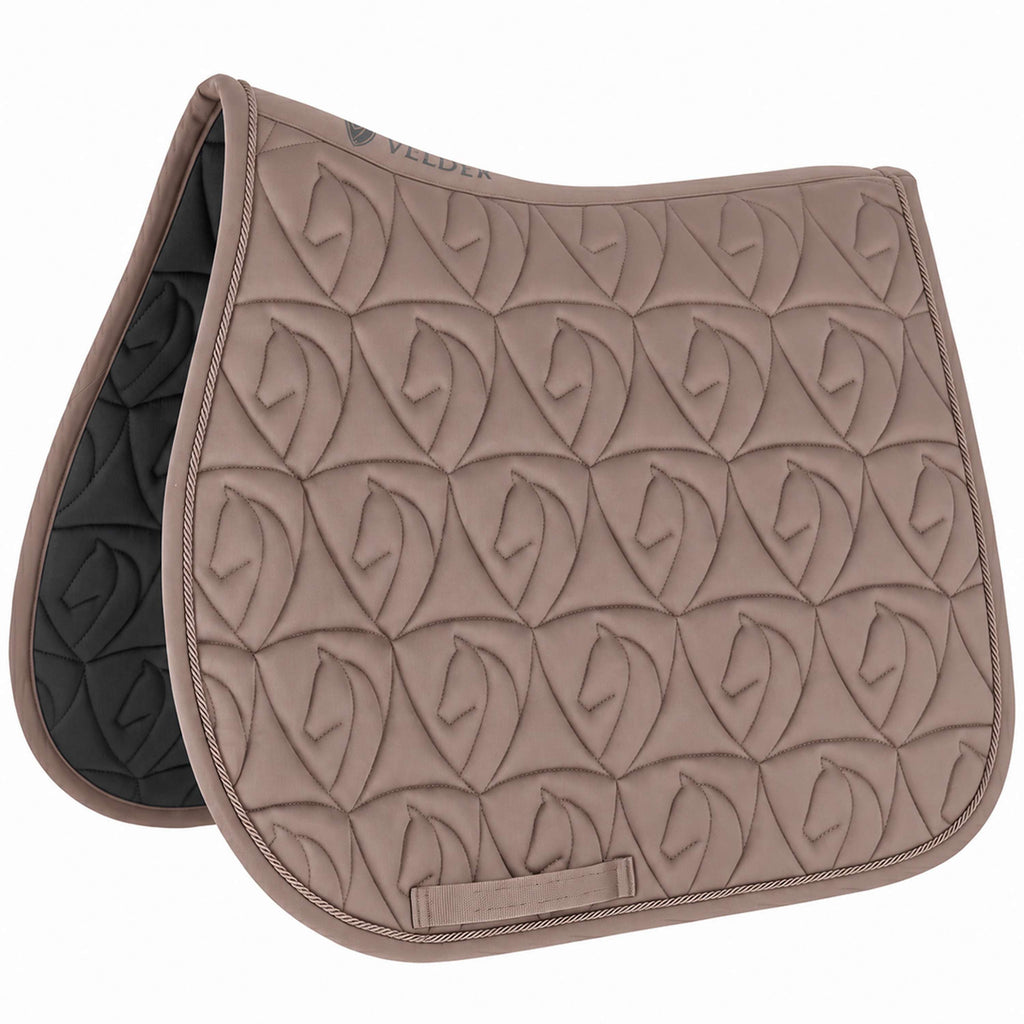 Velder Horsewear Saddlepad Unibeau Jumping Taupe