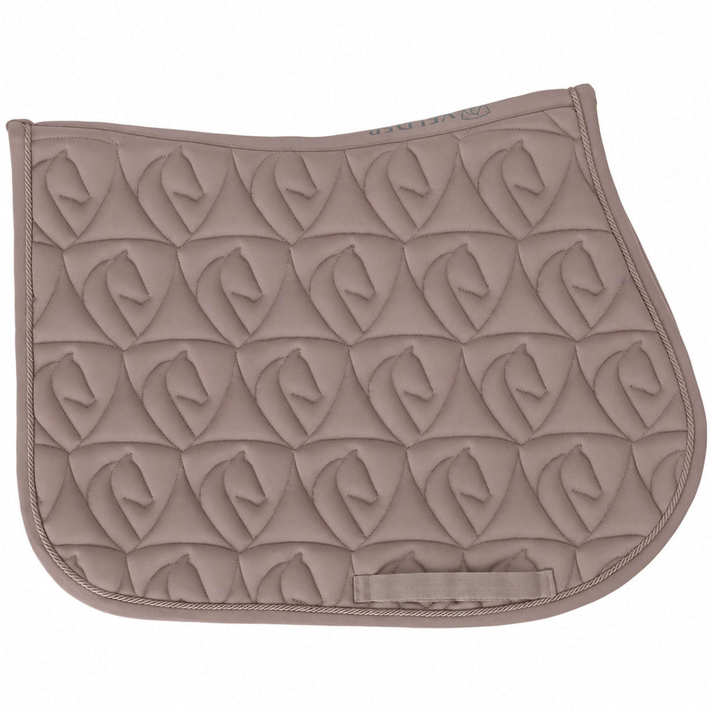 Velder Horsewear Saddlepad Unibeau Jumping Taupe