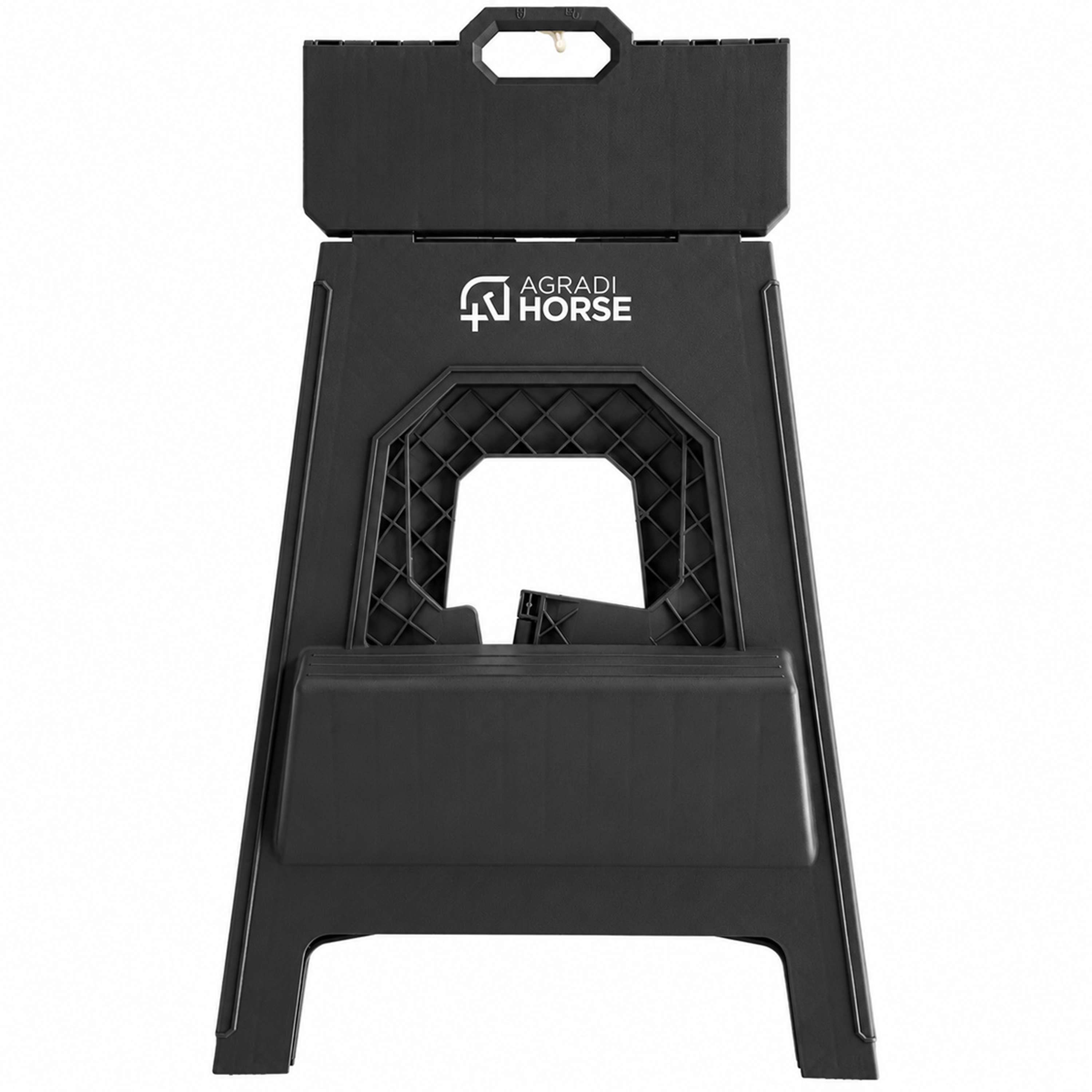 Agradi Horse Step-up Foldable Black