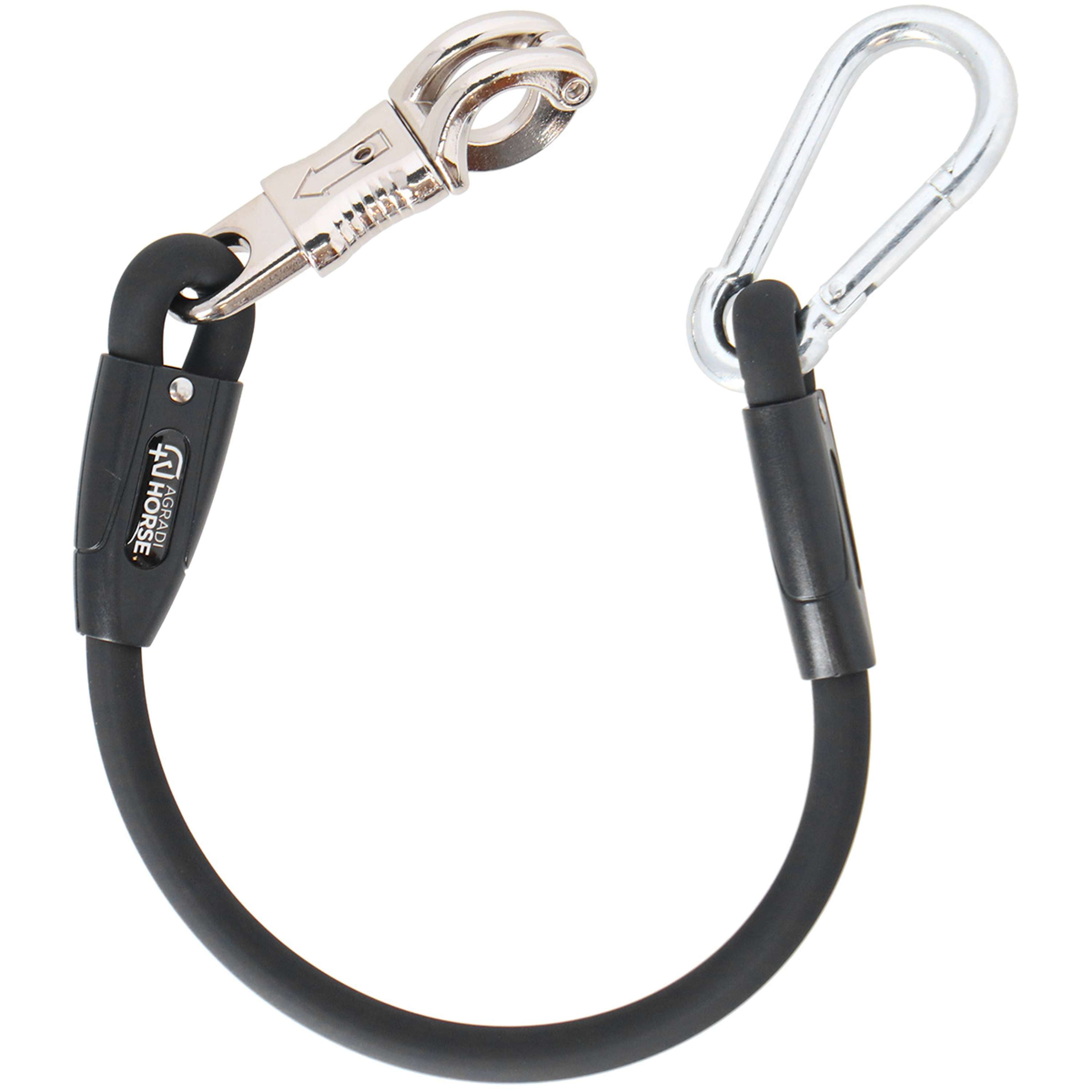 Agradi Horse Ribbon Tie Silicone Black