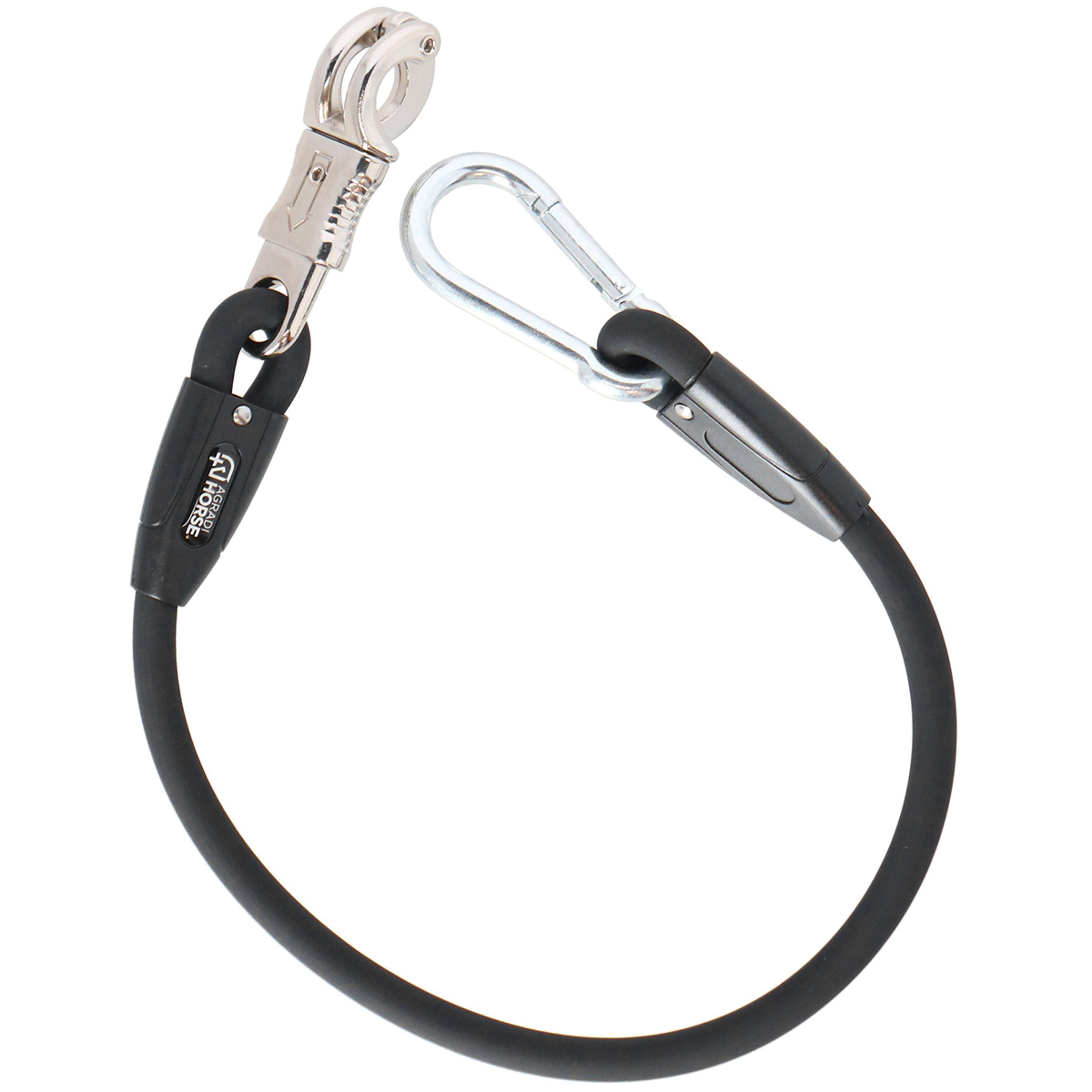 Agradi Horse Ribbon Tie Silicone Black