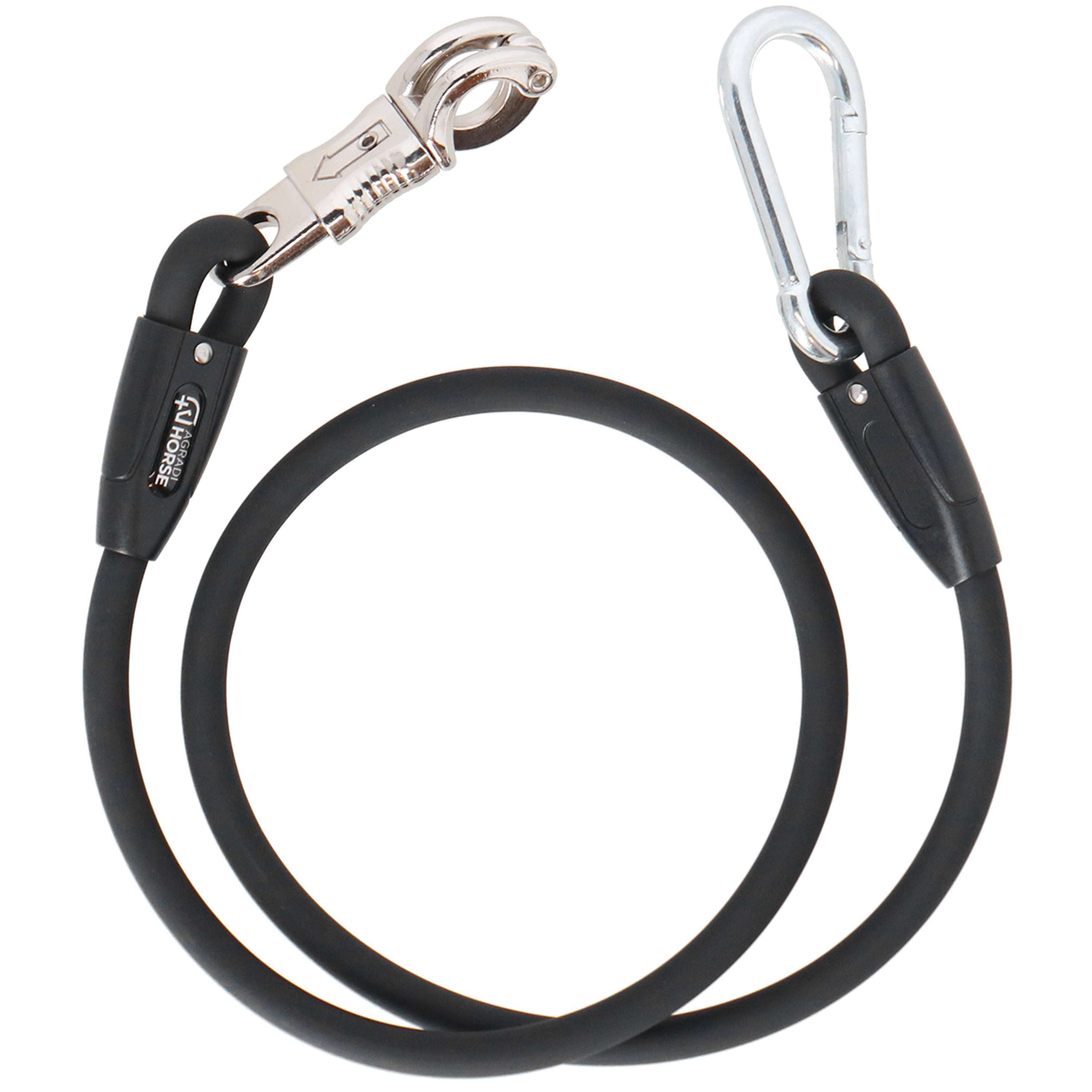 Agradi Horse Ribbon Tie Silicone Black