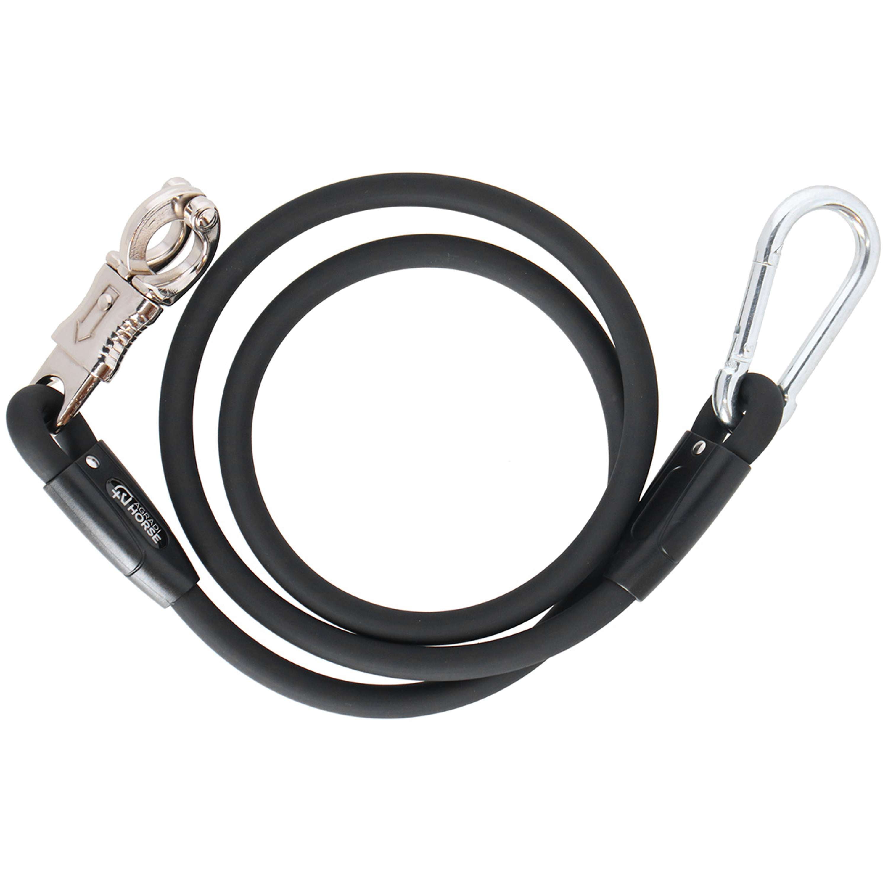 Agradi Horse Ribbon Tie Silicone Black